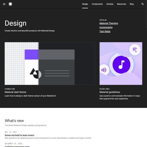 구글 머티리얼 디자인(Material Design)